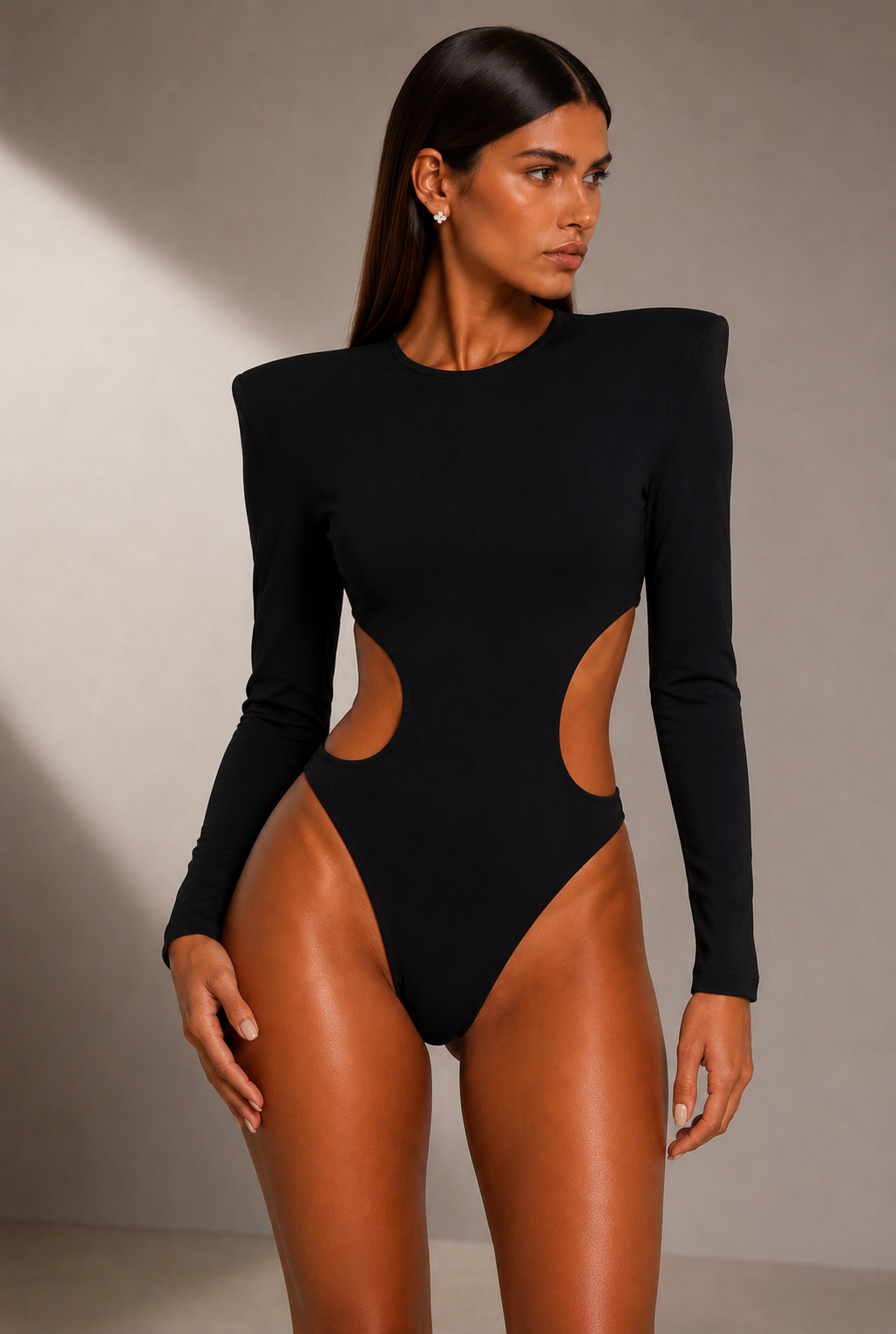 VALENTINA Cutout Bodysuit