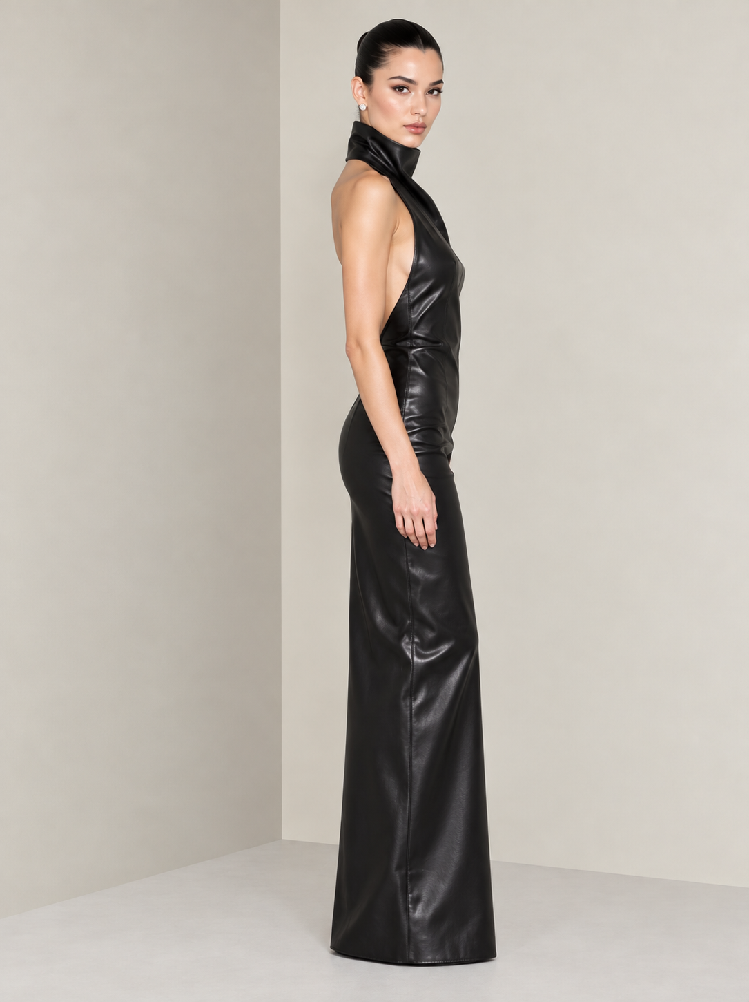 Beatriz Leather Dress