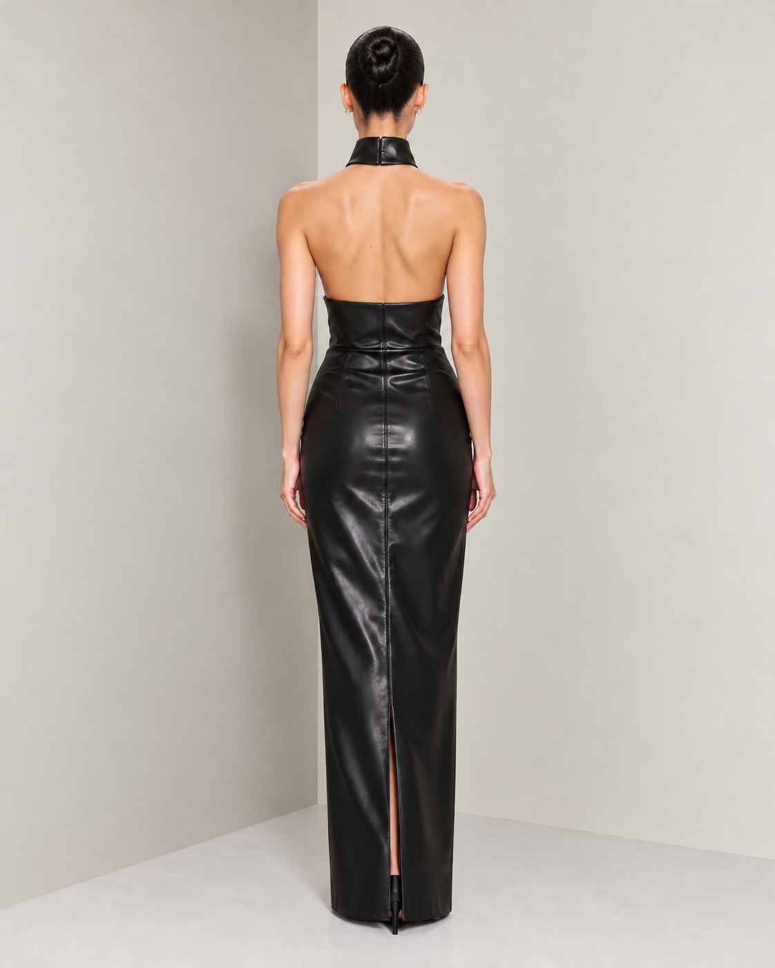 Beatriz Leather Dress